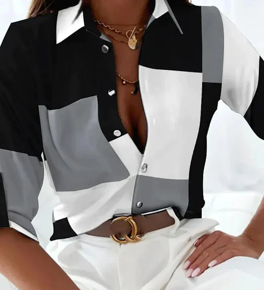 Viola | Bluză cu design contemporan