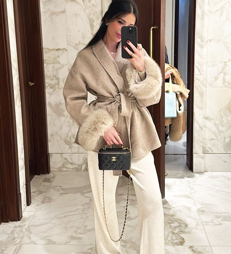 Grace – Palton de Damă Elegant din Blană Sintetică