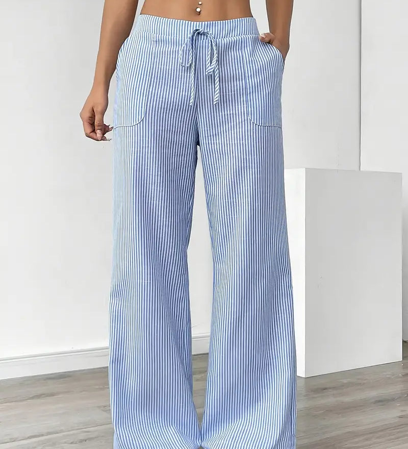 Alina | Pantaloni Casual Eleganți cu Șnur