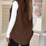 AURA | Vestă Elegantă din Lână Fără Mâneci