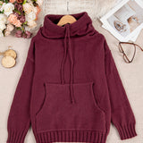 ZELINA | Pulover cu Mâneci Lungi și Buzunar