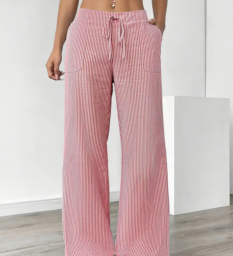 Alina | Pantaloni Casual Eleganți cu Șnur