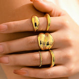 Bianca – Set de inele cu design modern