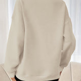 Sabine - Pulover cu fermoar la jumătate