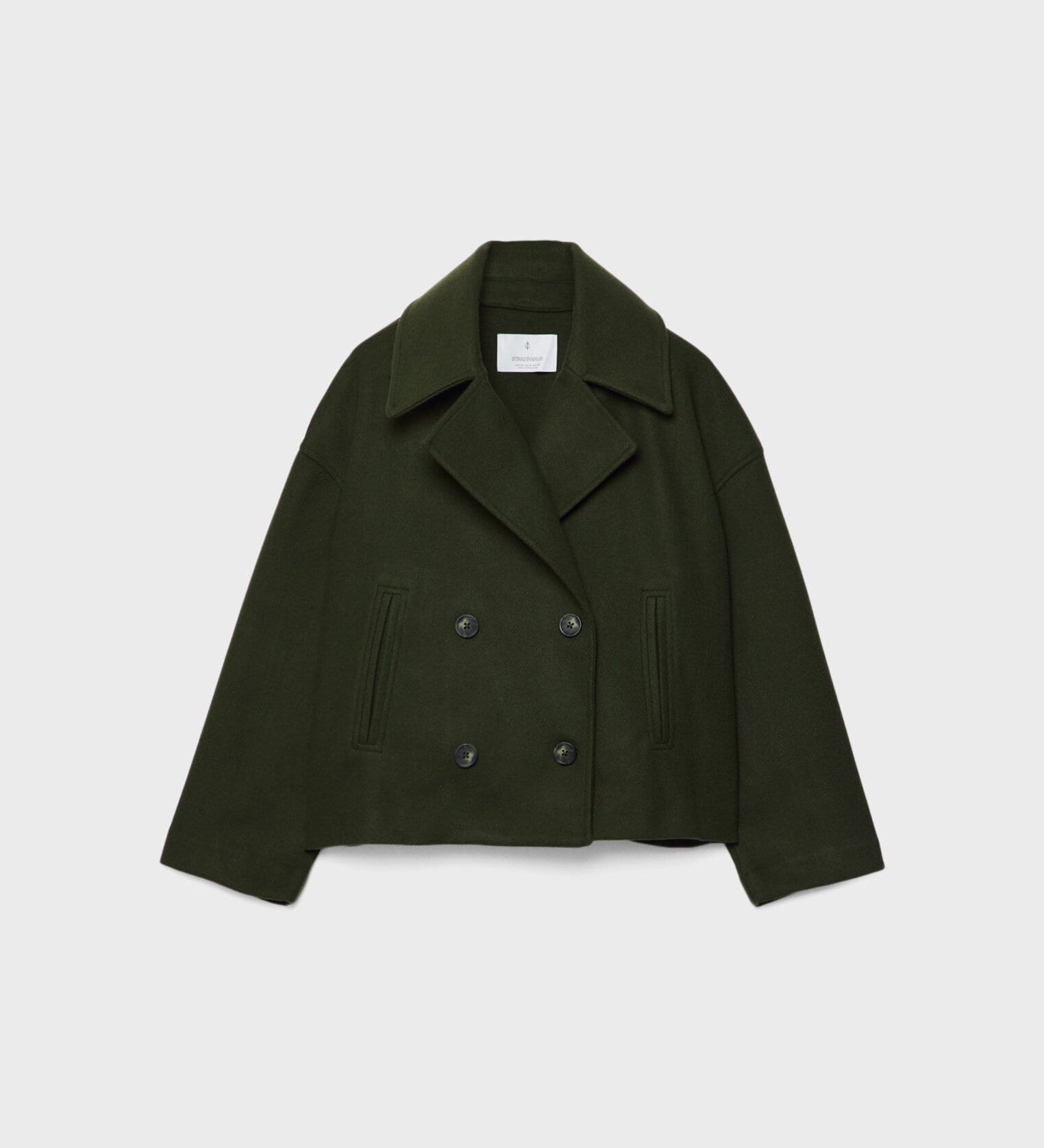 Stella – Blazer de Damă Elegant Cropped cu Rever Ascuțit