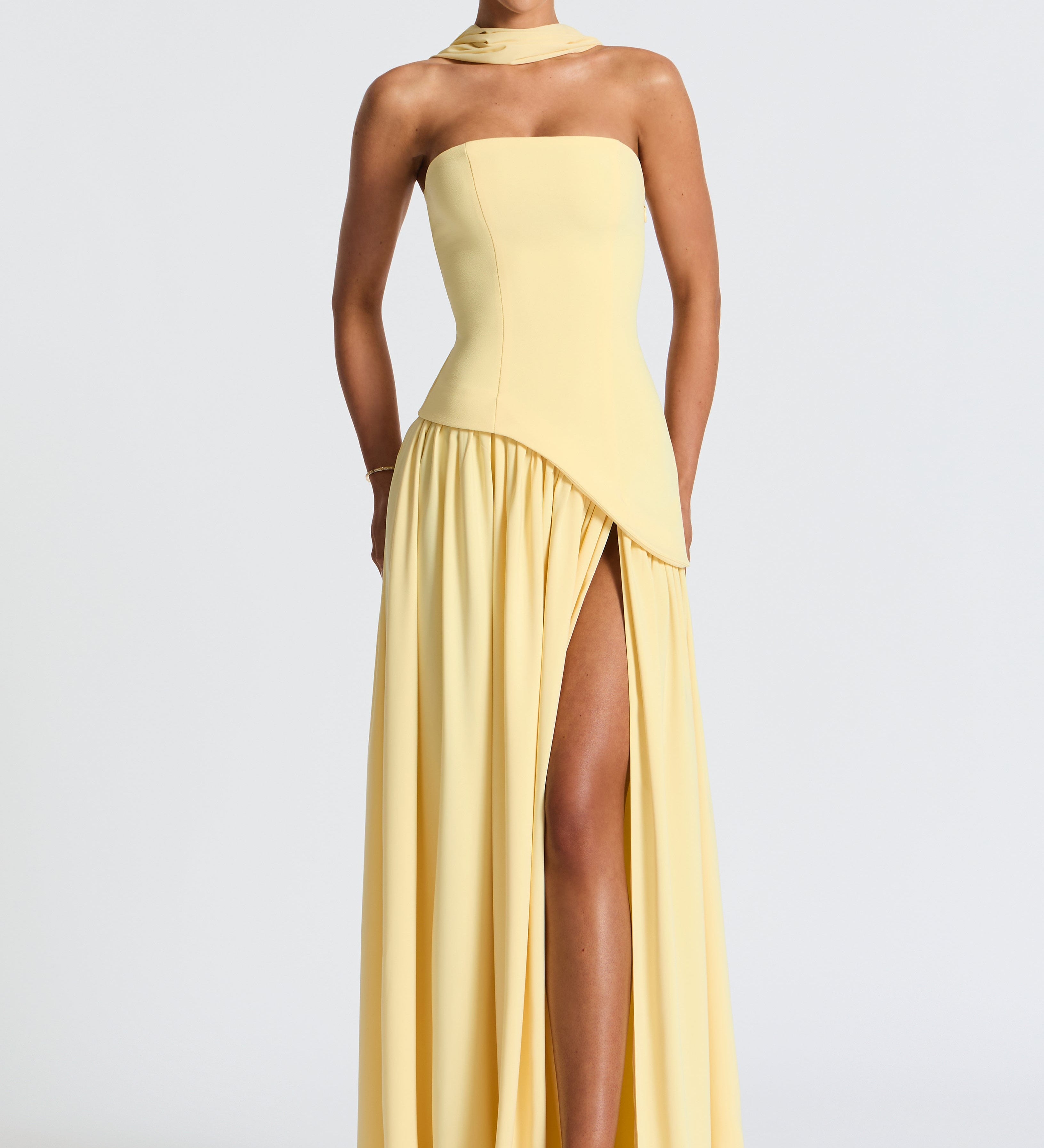 Tessa – Rochie Maxi de Damă Elegantă cu Bust Fără Bretele